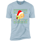 TACO Santa Hat Ugly Christmas shirt Ladies' Boyfriend