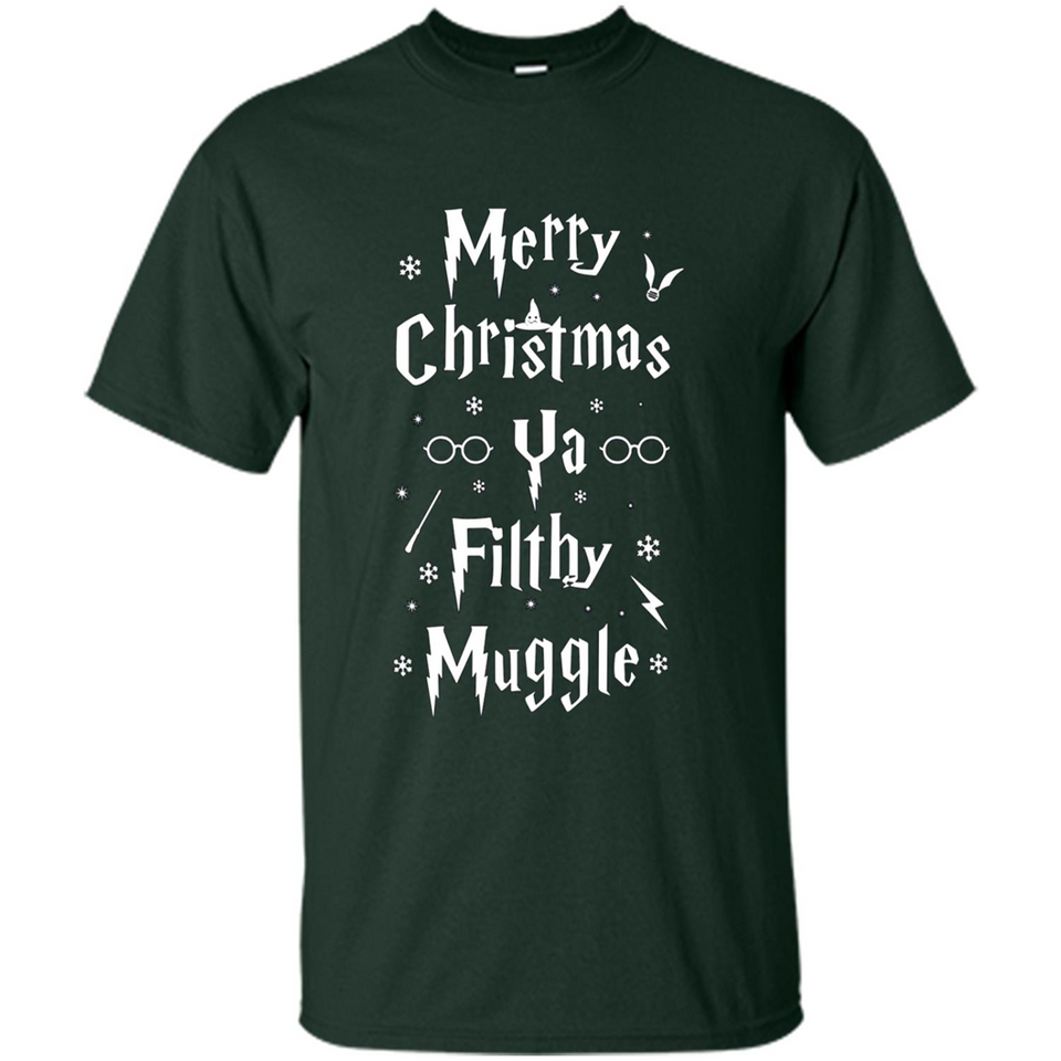 Merry Christmas Ya Filthy Muggle Christmas Sweatshirt PINGPONG