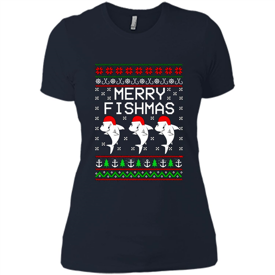 Merry Fishmas Christmas sweatshirt PINGPONG