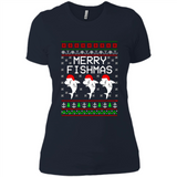 Merry Fishmas Christmas sweatshirt PINGPONG
