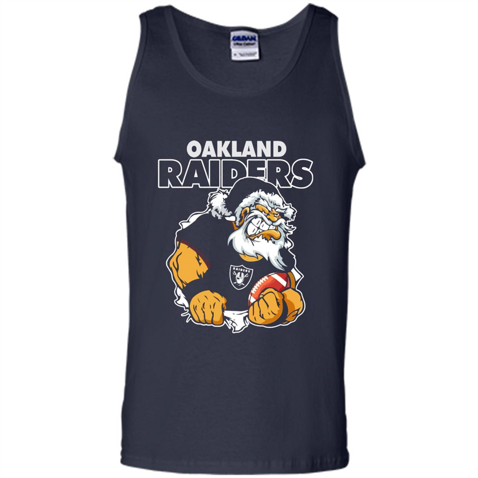 Grumpy Santa Claus Oakland Raiders Football Team PINGPONG
