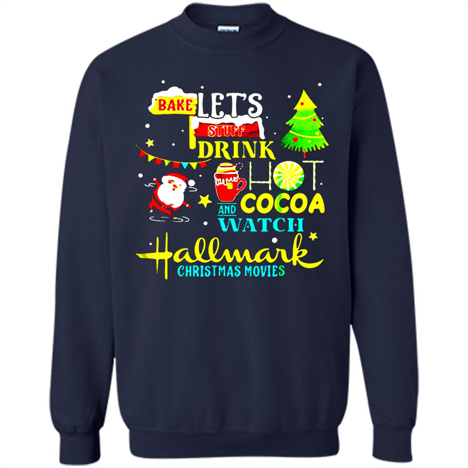 Santa claus i just want to bake stuff and waych christmas movi PINGPONG - Sweatshirt