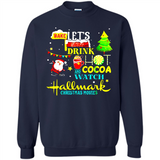 Santa claus i just want to bake stuff and waych christmas movi PINGPONG - Sweatshirt