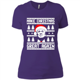 Fabulous Make Christmas Great Again Trump Ugly Christmas - Ladies' Boyfriend T-Shirt