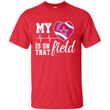 Dallas Cowboys Football My Heart is on that Field - Shirt