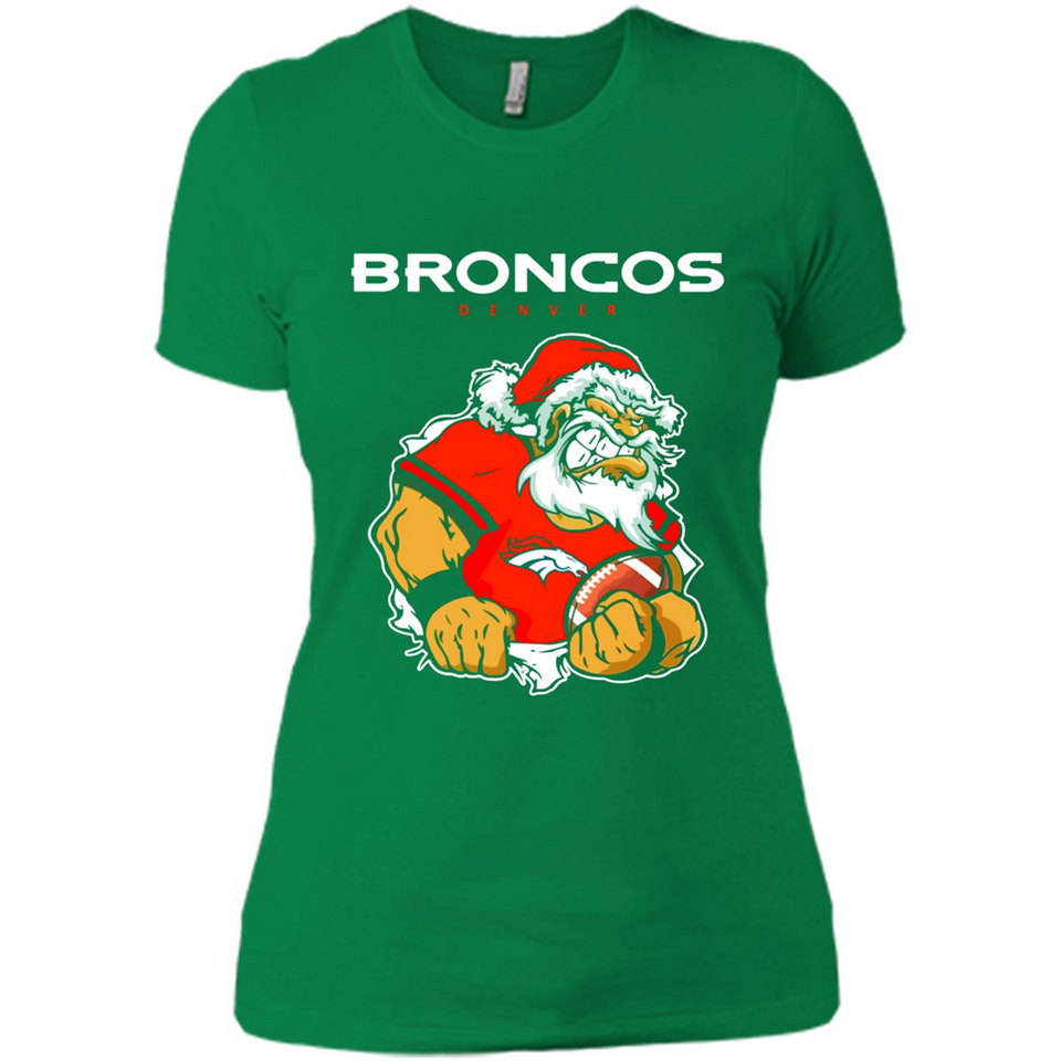 Grumpy Santa Claus Broncos Denver Football Team PINGPONG