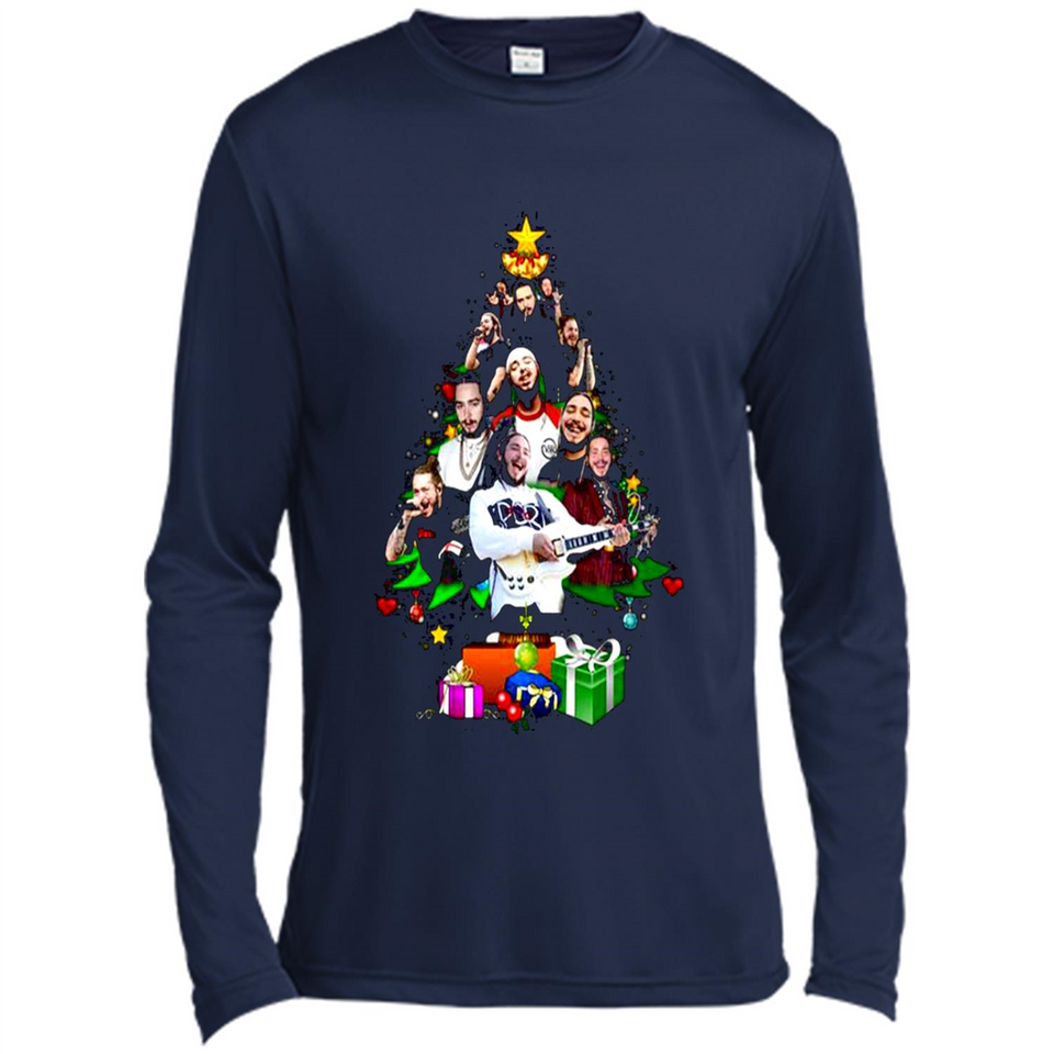 Post Malone Christmas Tree Sweater PINGPONG