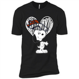 I LOVE DENVER BRONCOS SNOOPY IN MY HEART NFL