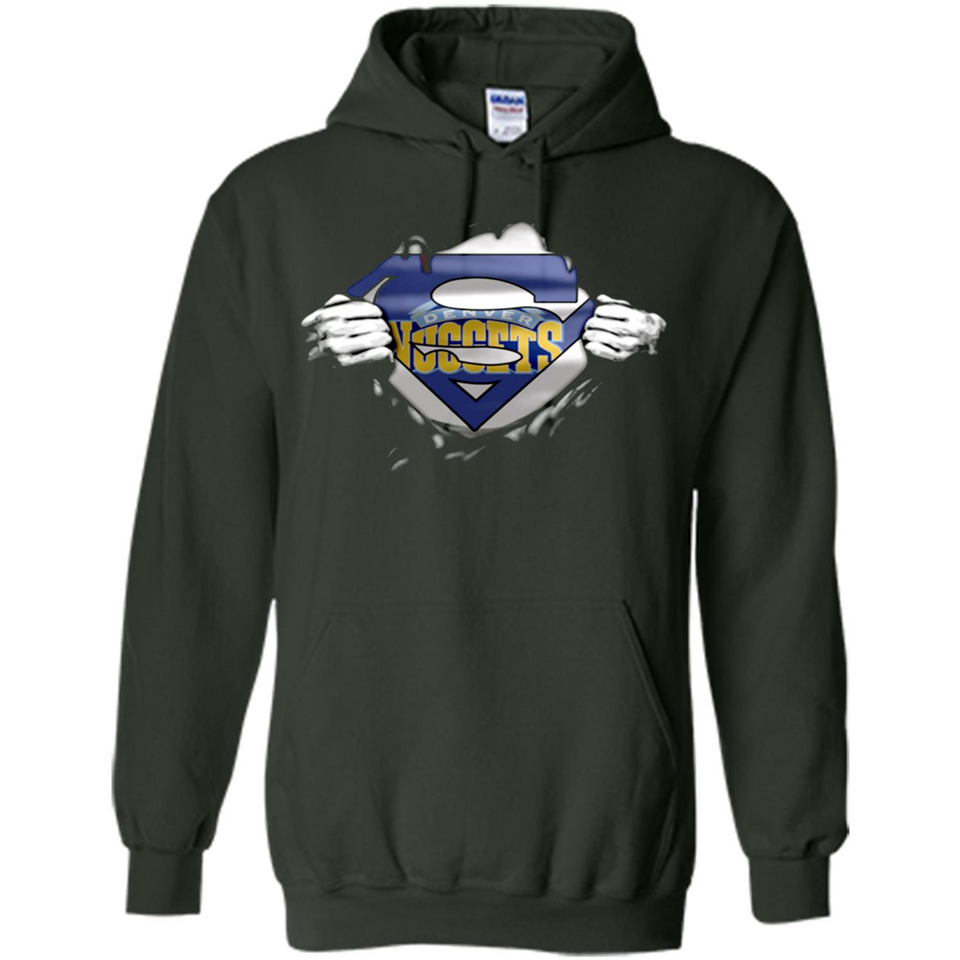 Denver Nuggets And Superman Fans - Hoodie