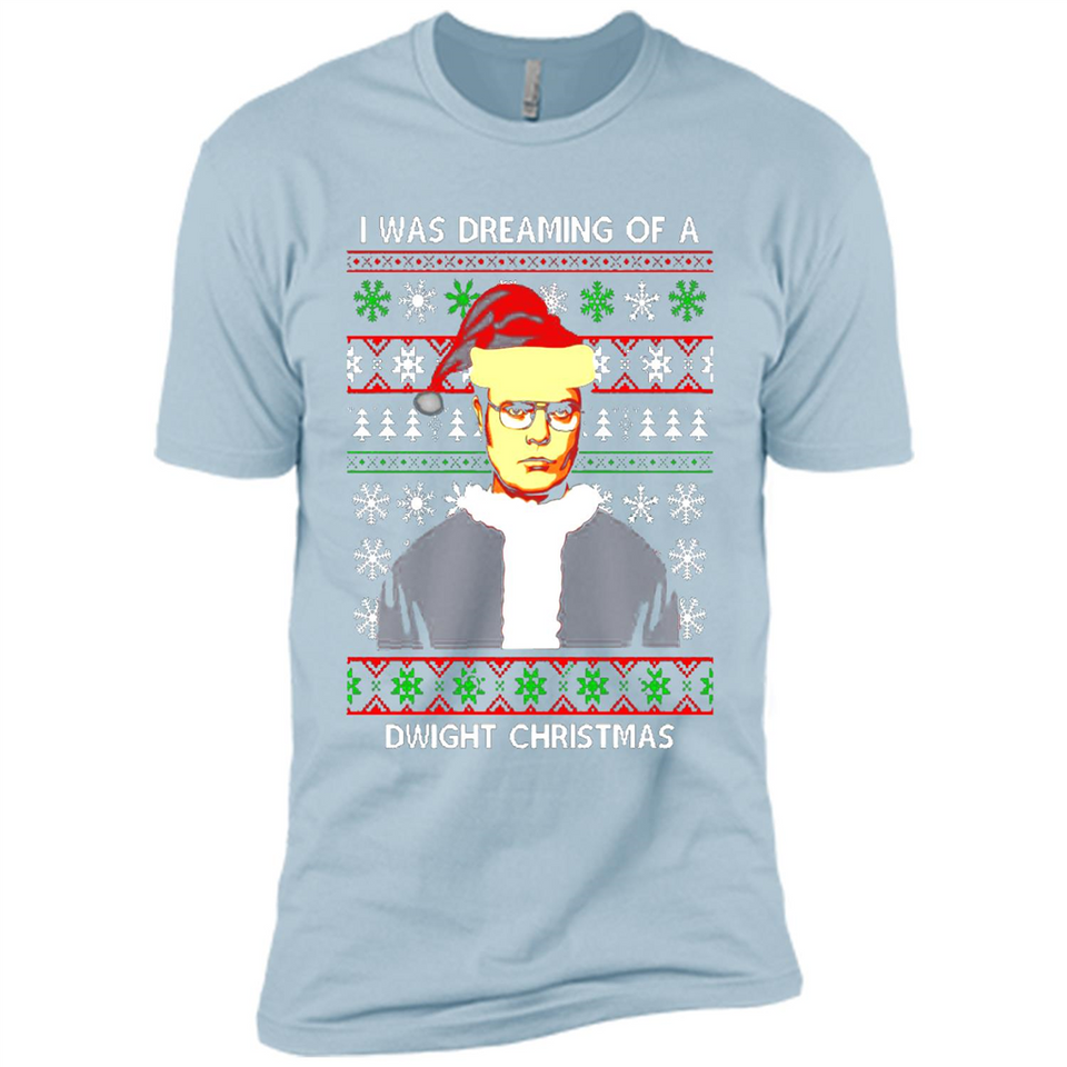 I'm dreaming of a Dwight Christmas sweatshirt - Premium Short Sleeve T-Shirt