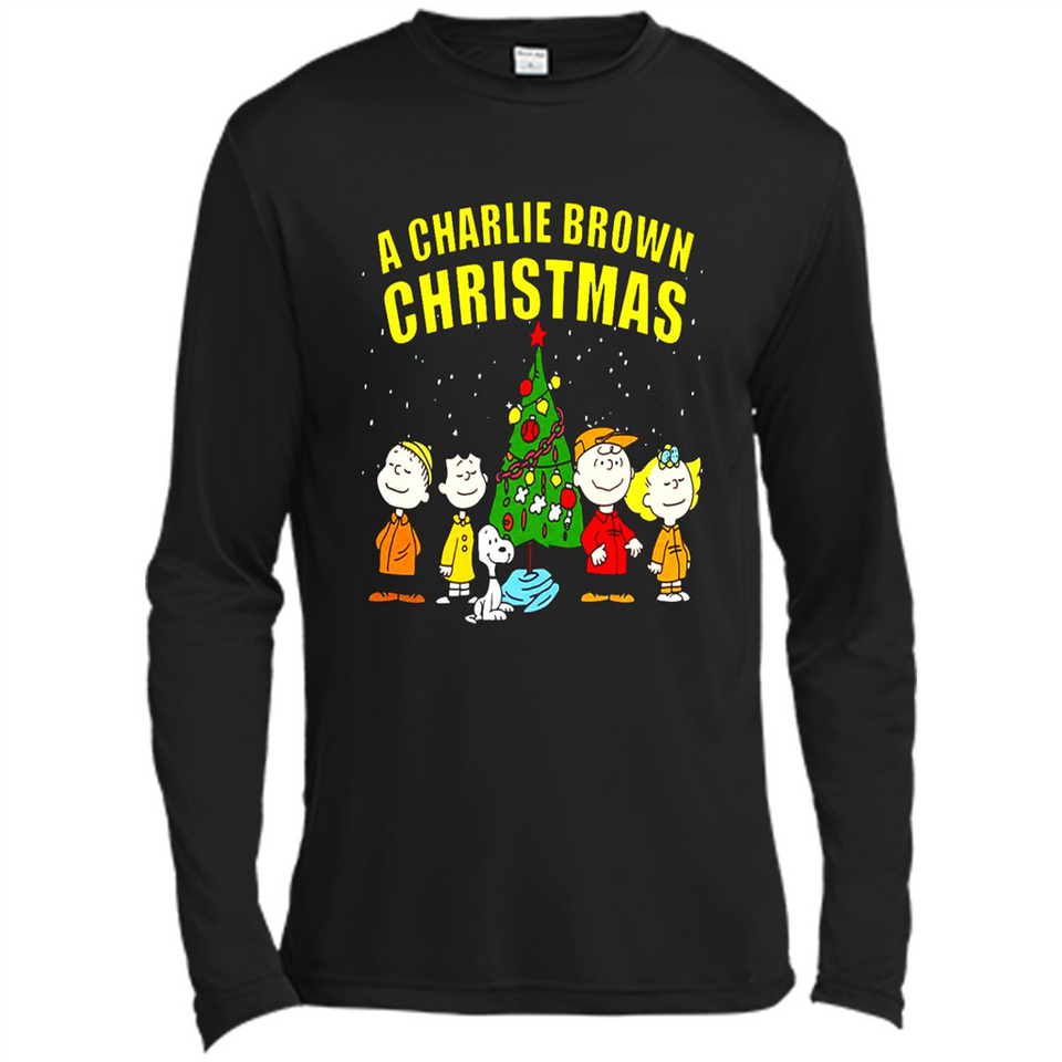 Peanuts Charlie Brown Christmas Special Sweatshirt - Canvas Long Sleeve T-Shirt
