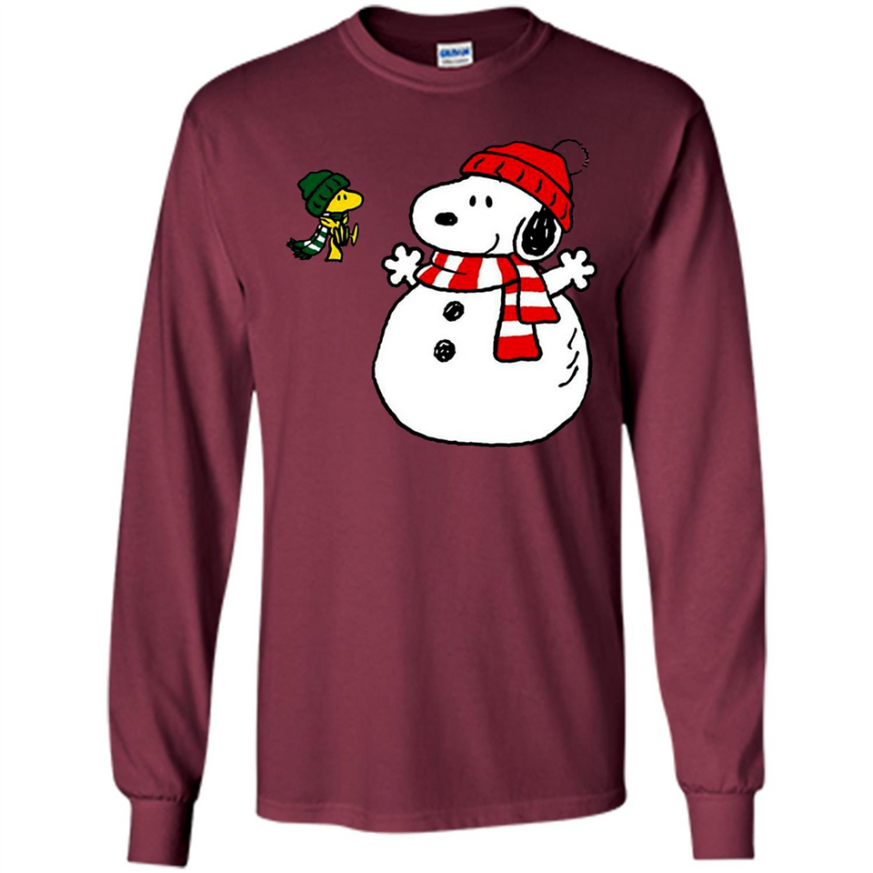 Snoopy Snowman Christmas