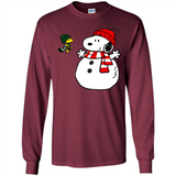 Snoopy Snowman Christmas