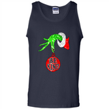 Christma Season With Green Grinch Hand Be Kind - Tank Top