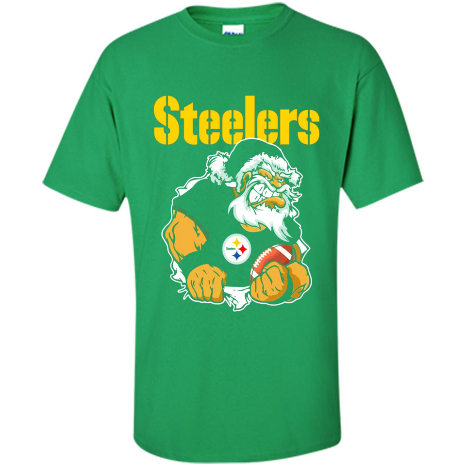Grumpy Santa Claus Pittsburgh Steelers Football Team PINGPONG