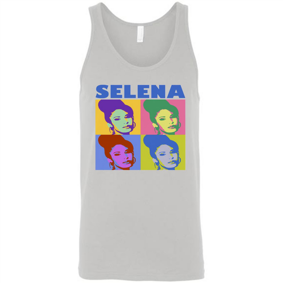 Selena Gomez Light Color - Canvas Unisex Tank