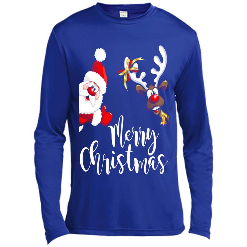 Merry Christmas - Canvas Long Sleeve T-Shirt