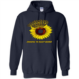 Semicolon Sunflower choose to keep going PINGPONG