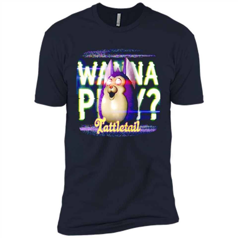 Wanna Play Tattletail - Premium Short Sleeve T-Shirt