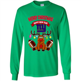 New York Giants NFL Reindeer Funny Merry Christmas And Happy New Year