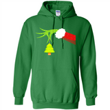 Funny Grinch Hand Holding Christmas Tree Ornament Christmas PING PONG