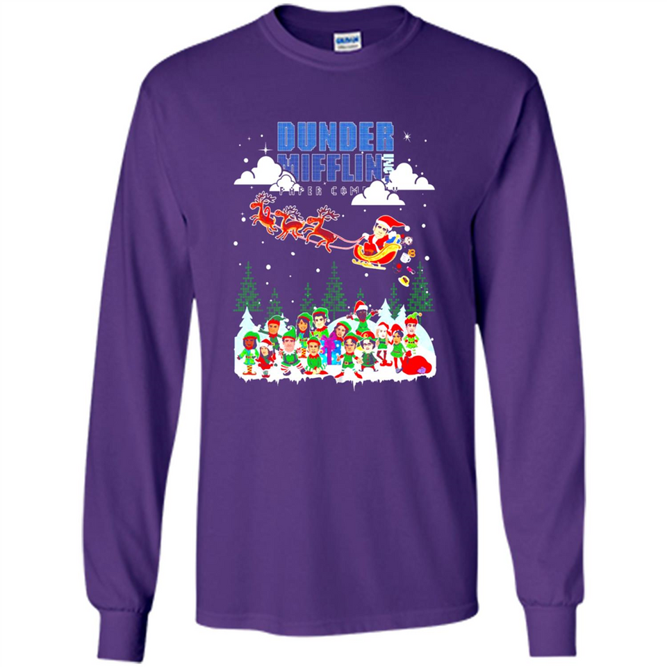 NBC The Office Dunder Mifflin Ugly Christmas Sweater PINGPONG