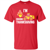 I'm Digging Thanksgiving Cute Turkey Tractor