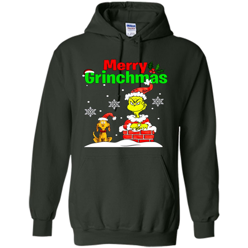 Merry Grinchmas Not Merry Christmas sweater PINGPONG