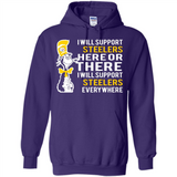 Shirt For Dr Seuss Cat And Pittsburgh Steelers Fans - Hoodie