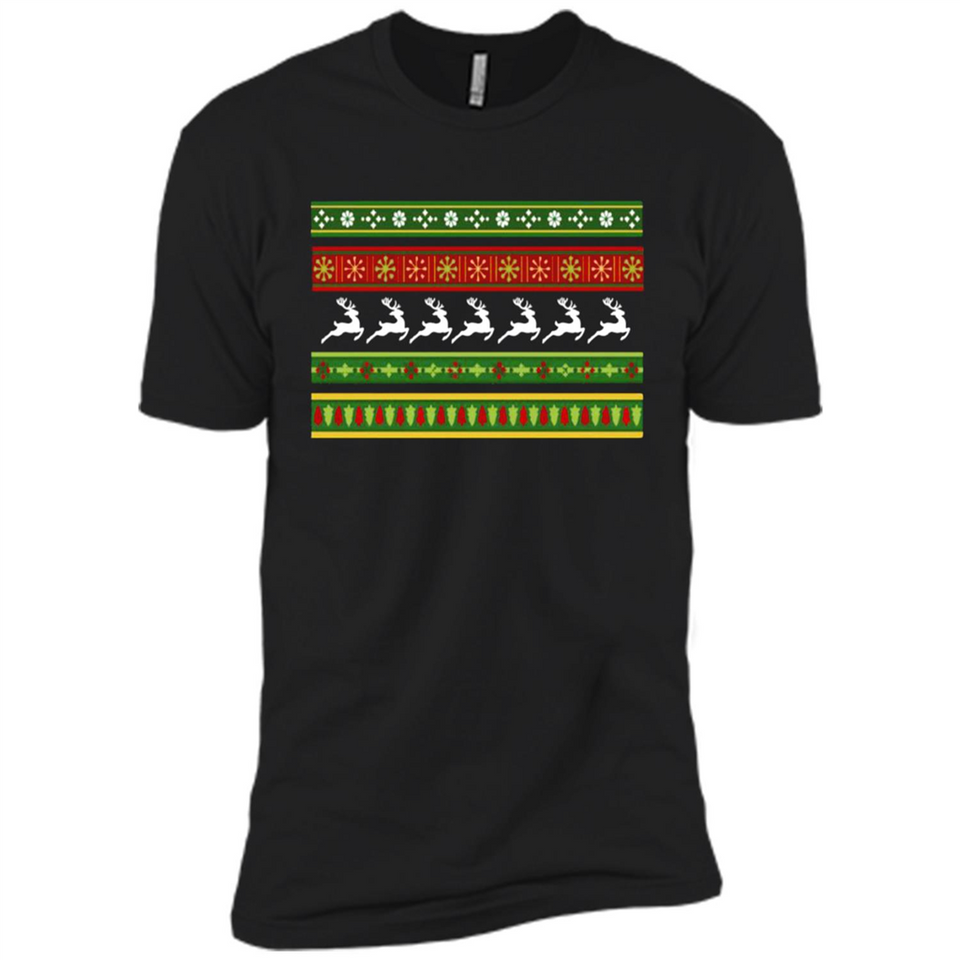 Ugly Christmas Funny Festive - Premium Short Sleeve T-Shirt