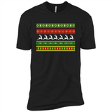 Ugly Christmas Funny Festive - Premium Short Sleeve T-Shirt