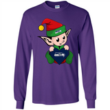 Seattle Seahawks ELF Elves Grinch Santa Claus
