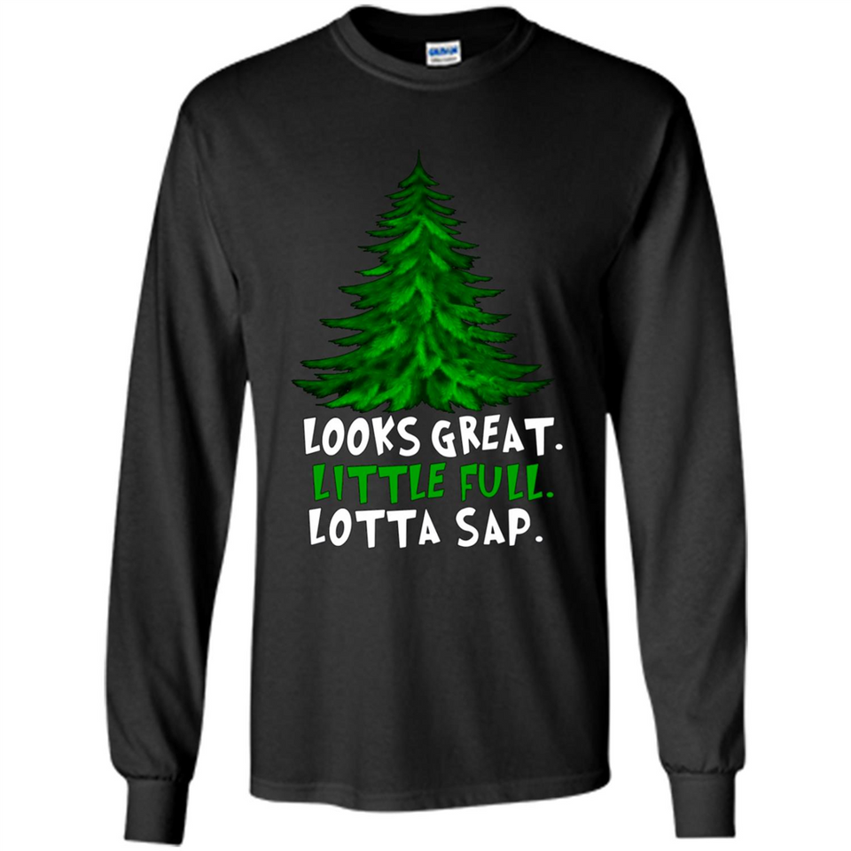Looks Great Little Full Lotta Sap Funny Christmas PINGPONG