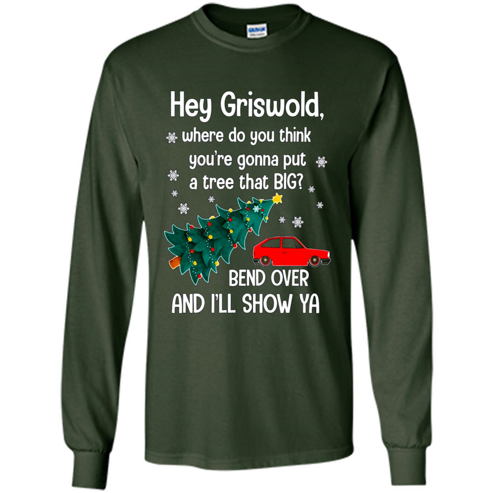 Hey Griswold Where Do You Think You’re Gonna Put A Tree Christmas PING PONG