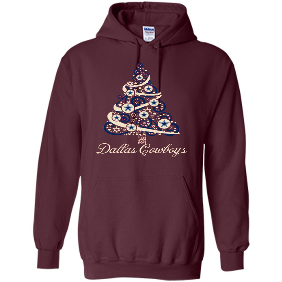 Dallas Cowboys NFL Football Team Logo Christmas Tree T-Shirt - Hoodie