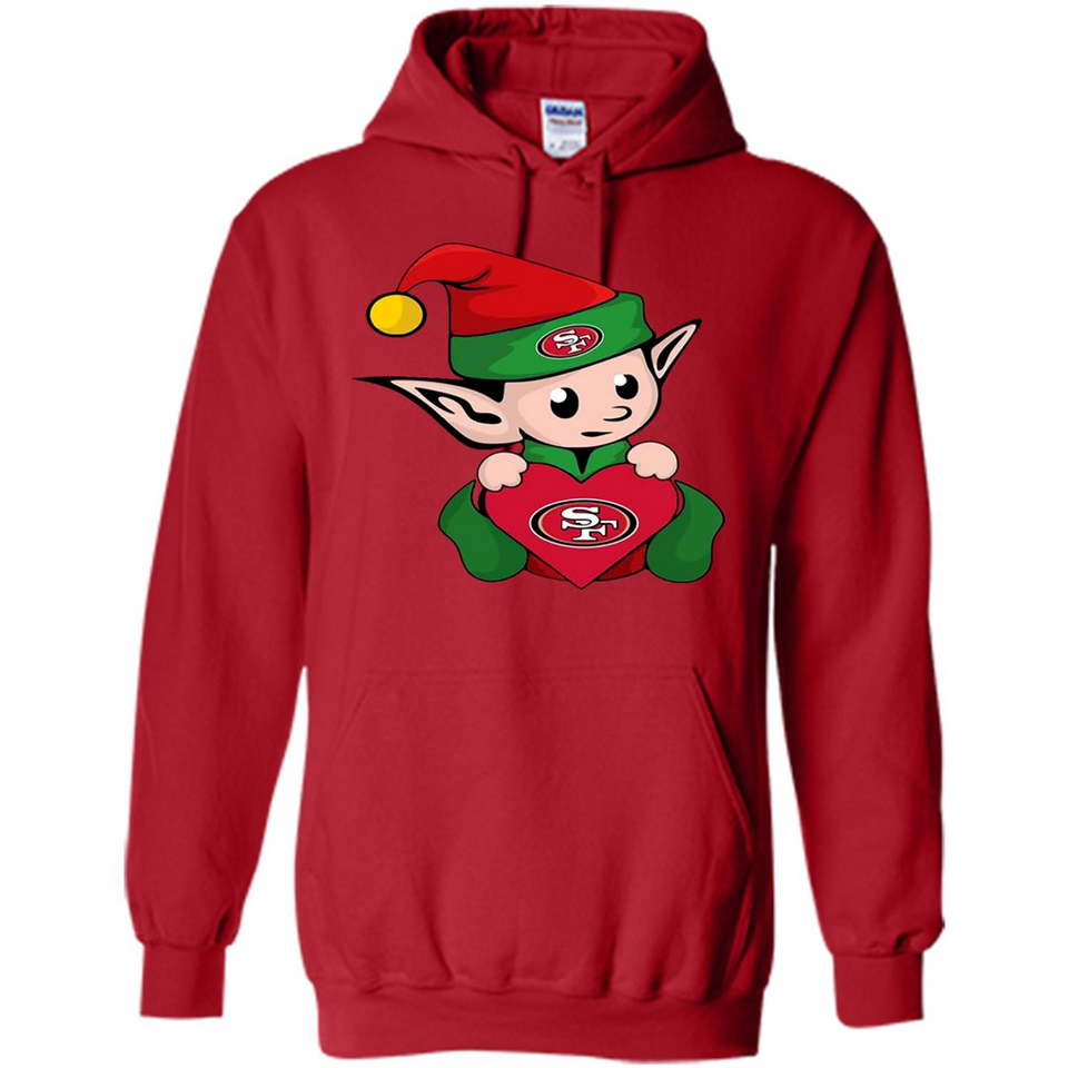 San Francisco 49ers ELF Elves Grinch Santa Claus