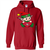San Francisco 49ers ELF Elves Grinch Santa Claus