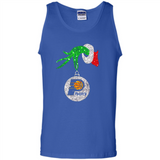 Amazing tee Indiana Pacers Glitter Grinch Monogram Ornament Christmas Gift - Tank Top