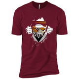 Cleveland Browns And Superman Fans - Premium Short Sleeve T-Shirt