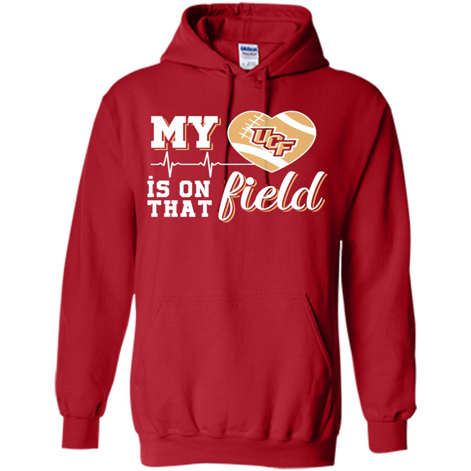 UCF Knights Football My Heart is on that Field - Hoodie