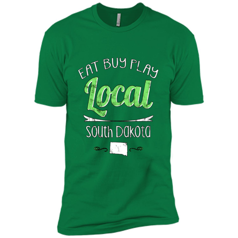 Eat Buy Play Local South Dakota Distressed PING PONG