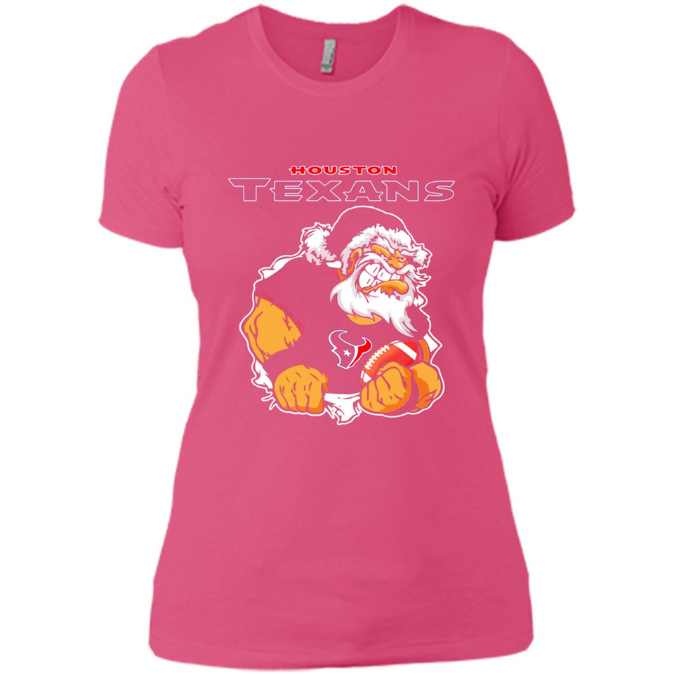Grumpy Santa Claus Houston Texans Football Team PINGPONG
