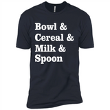 Tasty Cereal Recipe Bowl Milk Spoon