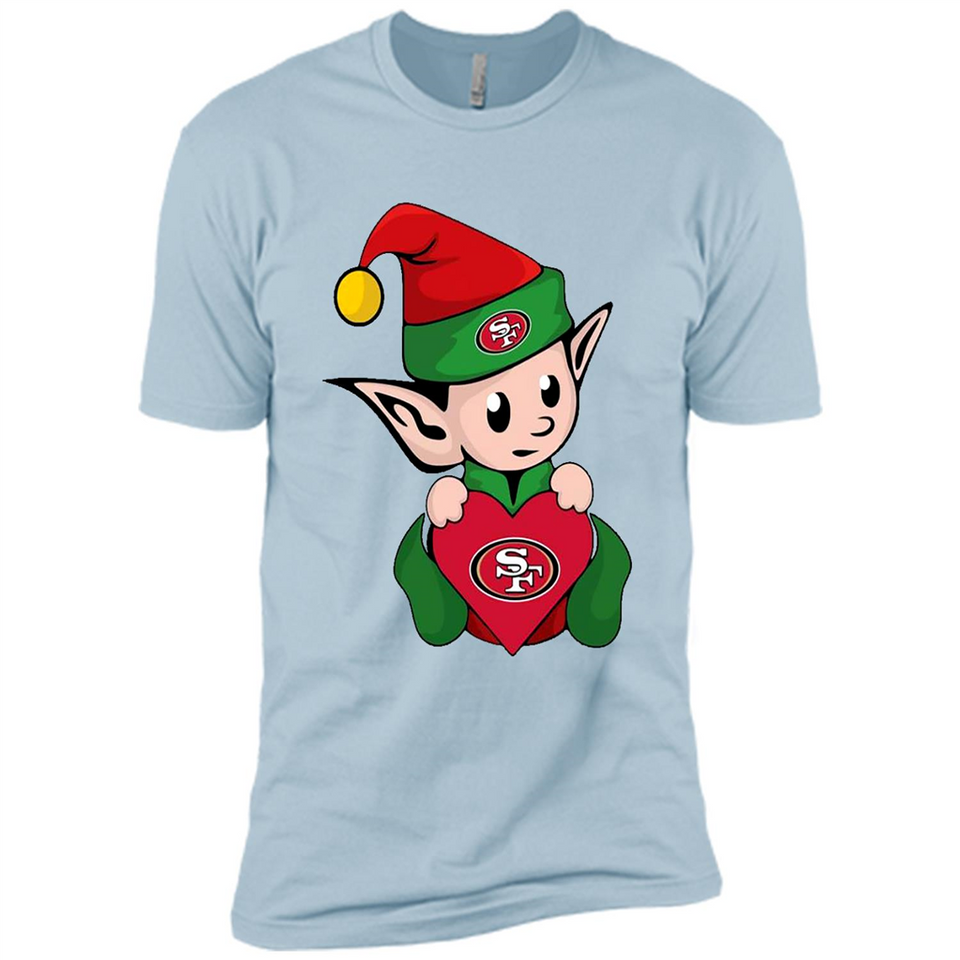 San Francisco 49ers ELF Elves Grinch Santa Claus