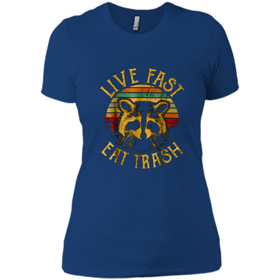 Live fast eat trash bear vintage camping PINGPONG