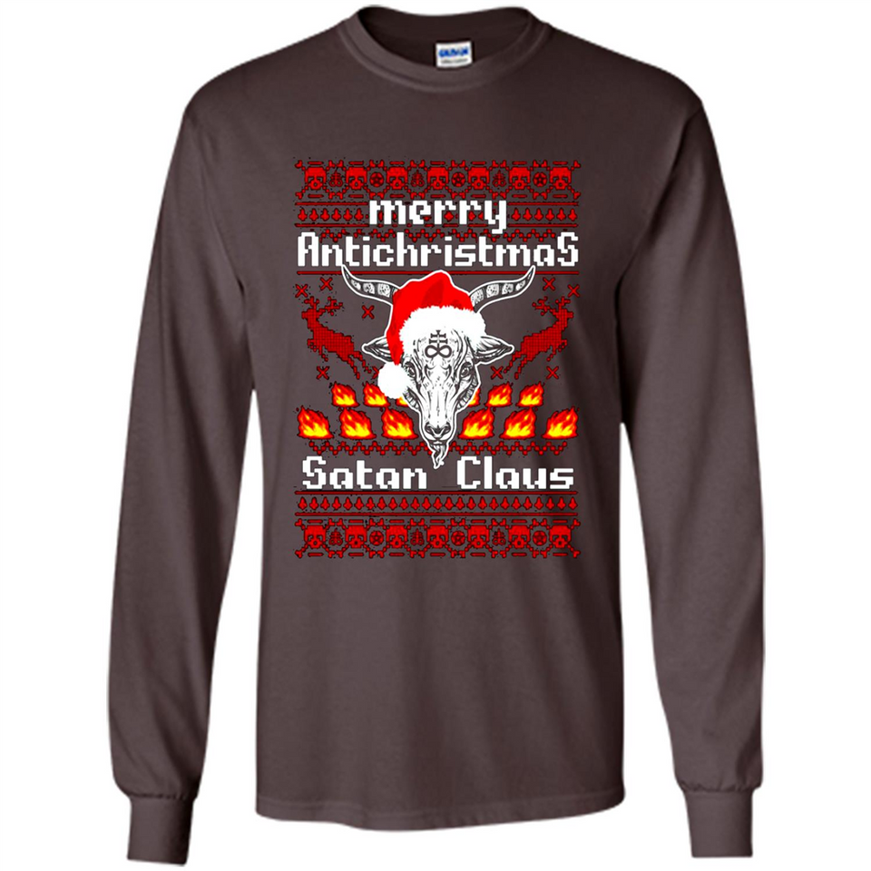 Merry Antichristmas Satan Claus Christmas sweater Sweater PINGPONG