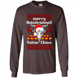 Merry Antichristmas Satan Claus Christmas sweater Sweater PINGPONG