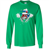 Cleveland Indians And Superman Fans - Long Sleeve T-Shirt