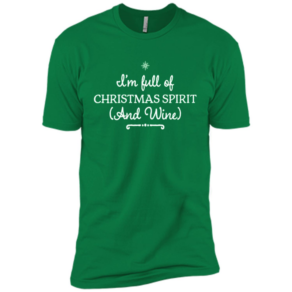 Christmas Tshirt for Women - Christmas Wine