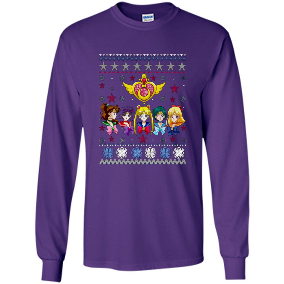 Sailor Moon Ugly Christmas Sweater Perfect Christmas PINGPONG